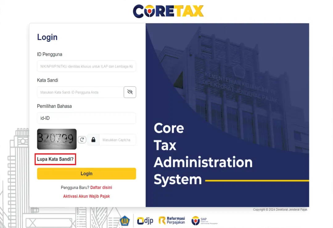 Fungsi Coretax DJP